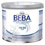 Sữa Beba HMF Đức - Beba FM 85 bổ sung vào sữa mẹ cho bé sinh non nhẹ cân rất nhẹ cân 200g