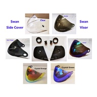 Side Cover for Swan Helmet / Visor Swan