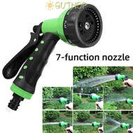GUTHOP Garden Coil Hose, 3/8" Connector -Proof Stretch Water Pipe, High Quality 7.5~30m Car Washing 