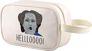 Doubtffire Hello Inspired Makeup Bag 90s Movie Fans Gift Travel Toiletry Bag Organizer Pouch Cosmeti