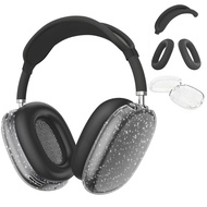 Silicone Case Cover, Airpod Max Accessories, Transparent Sparkle Case, Headphones Case, Ear and Earp