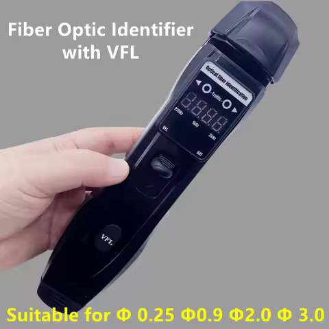 2023 New Optical Fiber Identifier Live Fiber Optical Fiber identification Nk411 Built in VFL 2mw Fib
