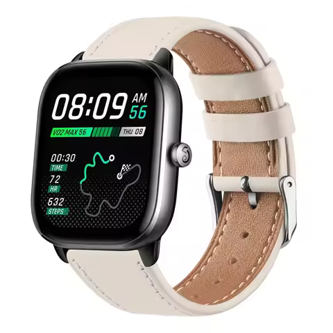 Leather Strap For Amazfit GTS 2 4 Mini/GTS 3/GTS 2/GTS 2e/Bip 3 Pro/Bip U Pro/Bip S lite Strap For A