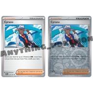 Pokemon Trainer Card - Cyrano (170/191) - NORMAL/REVERSE HOLO - Surging Sparks Singles