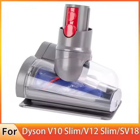 Mini Motorized Brush Head for Dyson V10 Slim/Digital Slim/V12 Slim/SV18/SV20 Vacuum Cleaner Anti-Tan