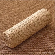 Pillow Health Adult Pillow Cervical Pillow Cattail Grass Weaving Round Rattan Weaving Sleep Natural 