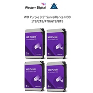 Western Digital WD Purple PRO 4TB / 8TB / 10TB CCTV Surveillance HDD PC Desktop 3.5" SATA 100% Healt