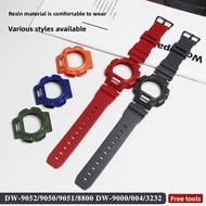 For DW-9052 9000 Series Black Resin Strap & Case Bundle | Replacement Kit for 004C 9051 | Waterproof