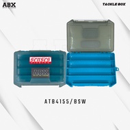 ABX TACKLE BOX PRO 4SPACE 10PAT 2SPACE 3 PAT PP
