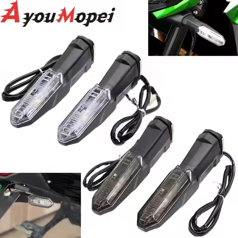 KLX230 LED Turn Signal Light For KAWASAKI KLX 230 S/SM 230S 230SM Motorcycle Accessories Flashing In