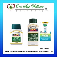 21ST CENTURY VITAMIN C 1000MG PELEPASAN BERLANJUTAN / 21ST CENTURY VITAMIN C 1000MG PROLONGED RELEAS