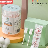 Baby oral care cleaner toothbrush / Baby mouth tongue gum cleaning gauze stick / Baby mouth cleaning