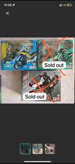 SHF 電單車 - Black & Black Rx 系列 (只剩藍色)