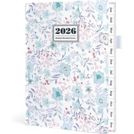 Perancang 2026 – Perancang Mingguan ＆ Bulanan 2026, Jan. 2026 – Dis. 2026, 5.7" x 8.4" dengan Tab, K