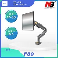 【現貨附發票】NB F80/17-30吋液晶螢幕氣壓型桌上架