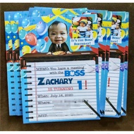 Boss Baby Birthday Invitation - (Layout Only)
