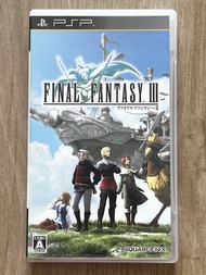 日版 PSP SQUARE ENIX FINAL FANTASY III FF 3 FF3 太空戰士 最終幻想 經典第三集重製版本