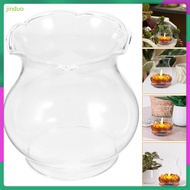 ☕ Glass Oil Lamp Cover Clear Kerosene Lamp Cover Windproof Shade Oil Lamp Shade