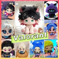 10cm Game Valorant Jett Clove Gekko Plush Doll, Printed Starfish Body Doll Pendant Cosplay Doll Toys