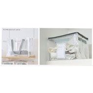 Japan 3COINS Transparent Storage Bag-L Clothing Box