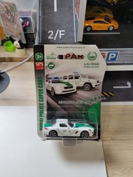 Majorette 美捷輪 杜拜警車系列 Mercedes-Benz SLS AMG 合金小汽車