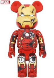 Bearbrick x Marvel ironman 3 (Iron Man Mark 7 Damage Ver.) 1000%