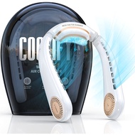 Torras Coolify Portable Air-conditioner Fan Neck Wearable Air Con, Hands Free Semiconductor Cooling Bladeless Fan, 4000m
