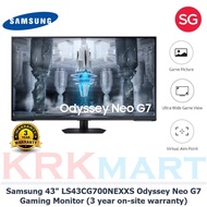 Samsung 43" Odyssey Neo G7 G70NC UHD 144Hz Gaming Monitor LS43CG700NEXXS (3 year on-site warranty)