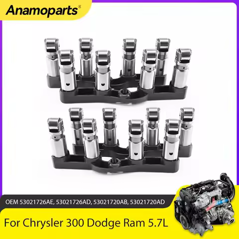 Engine Parts MDS Valve Lifters Fit 5.7 6.4 L V8 GAS For Chrysler 300 Dodge Ram Challenger Jeep 5.7L 