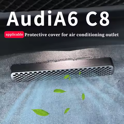 Suitable for 2019-2026 Audi A6 C8 seat lower air conditioning vent protective cover grille dustproof
