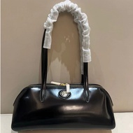 hot sale authentic tory burch bags women   Tory Burch Robinson Series Small Patent Leather Long Handbag tory burch official store
