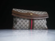 【老時光 OLD-TIME】早期二手老包義大利製GUCCI手拿包