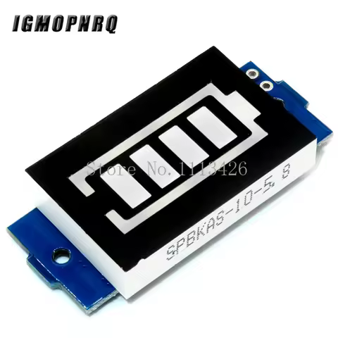 1S 2S 3S 4S 6S 7S Series Lithium Battery Capacity Indicator Module Display Electric Vehicle Battery 