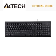 A4Tech KRS-85 Natural Comfort Roundedge Keycaps, Laser Inscribed Keys, USB Wired Keyboard