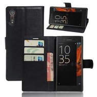 【商務系列】Sony Xperia XZ F8332 荔枝紋 插卡 錢包 支架 磁扣 皮套 防摔 保護套 皮夾 保護殼