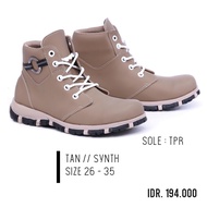 Boys' Cowboy Boots Party Boots Cool Style Boys' Walking Shoes, Cream Tan School Shoes