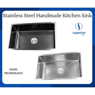 Superino Handmade NANO Kitchen Sink Single Bowl