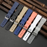 F91W Series Watch Band For Casio F-91WB F91WG-9 Men's Black Band F-91W-3DG Strap F105W Resin Sports 