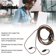 ORIENRI Replacement Earphone Cable, Plug and Play 3.9ft Headphone Upgrade Cable, Oxygen Free Copper 
