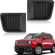 JOLONG Front Lower Bumper Grille Insert for Jeep Renegade 2015-2017 Replacement for OE Number 5XB62L