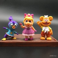 Genuine Bulk Goods Sesame Street Muppets Show Komite Frog Fuzi Bear KERMIT Miss Pig Doll Decoration 