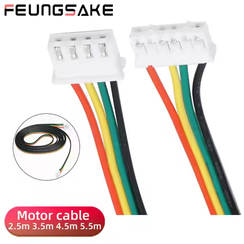4.5m Laser Cable 4Pin To 6Pin Connector Plug Wire Engraver Laser Wire Cable XH2.54 PWM Cable Connect
