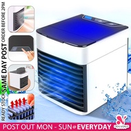 《 𝗛𝗬𝗗𝗥𝗢 𝗖𝗢𝗢𝗟𝗜𝗡𝗚 》 Mini Aircond Evaporative Air Conditioning Electric Cooling Fan Desktop Table USB Kipas Kecil 迷你冷气机