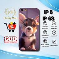 HP IP 6 Case Latest 6s/ - IP 6 Casing / 6s - Animal Motif - Premium Glossy Hardcase - Softcase IP Gl