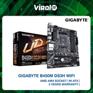 GIGABYTE B450M DS3H WIFI AMD SOCKET AM4 M-ATX MOTHERBOARD