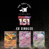 Pokemon 151 English EX Singles