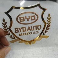 Car metal label BYD car body side sticker S6F3F6G3F3R decorative car label special modification