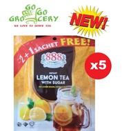 888 Lemon Tea with Sugar 2+1 sachet FREE ( x 5packs )