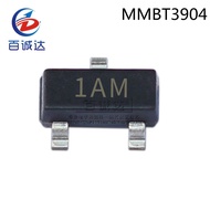 50PCS MMBT3904 1AM SOT-23 2N3904 SMD NPN transistor
