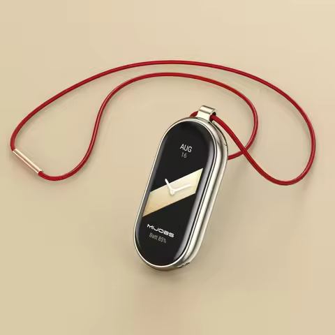 Mi Band 8 Strap Necklace for Xiaomi Smart Band 8 NFC Bracelet Mi band9 Smart Watch Neck Decoration P